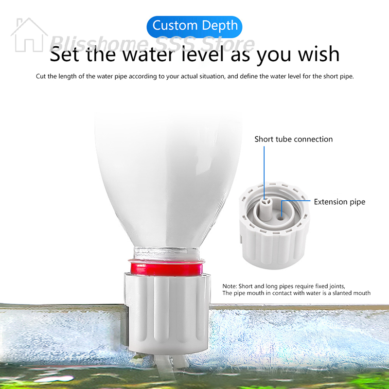Marine Aquarium Water - 【S】1 Set Wall Mounted Automatic Water