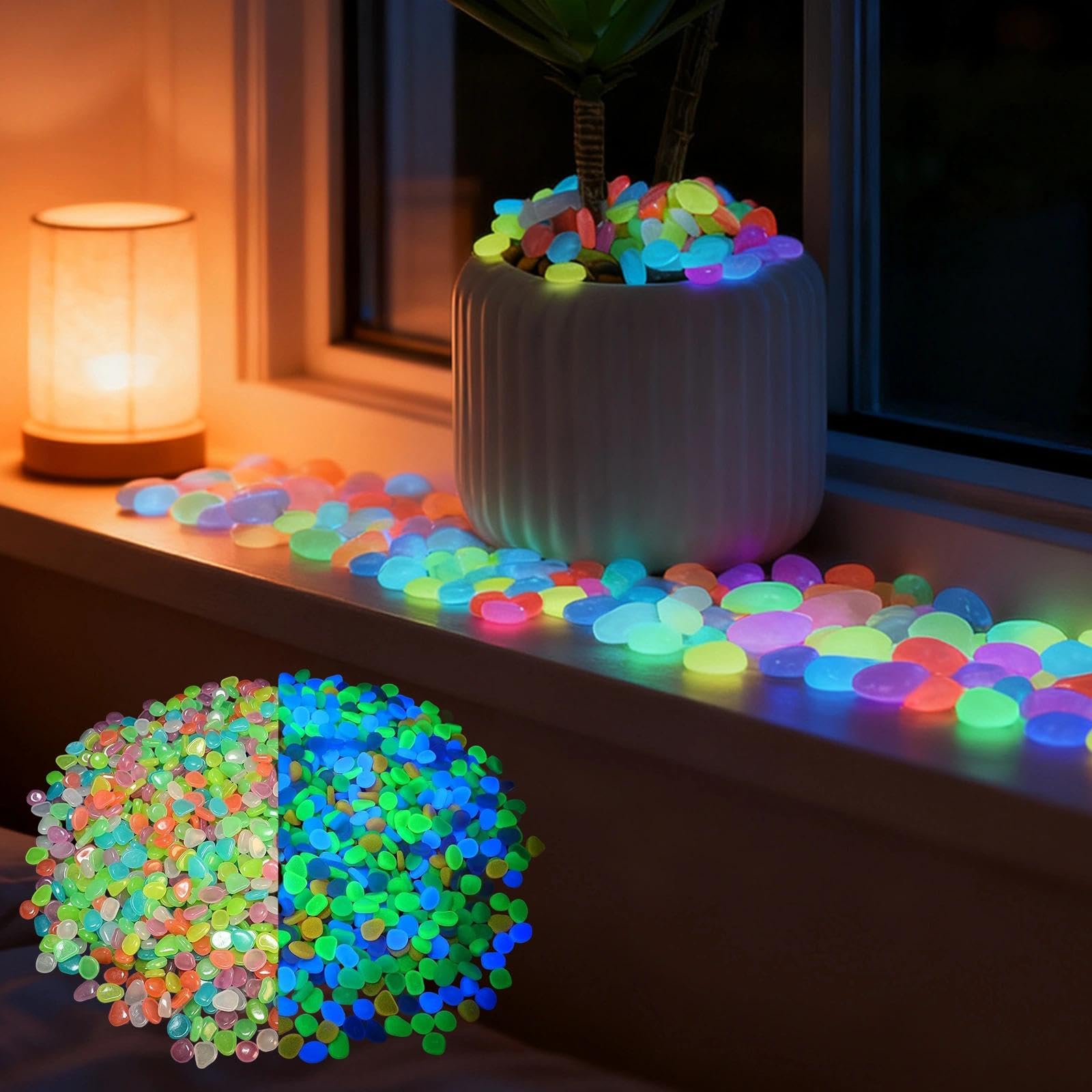 Aquarium Marine Plants - Potted Plants Glow In The Dark