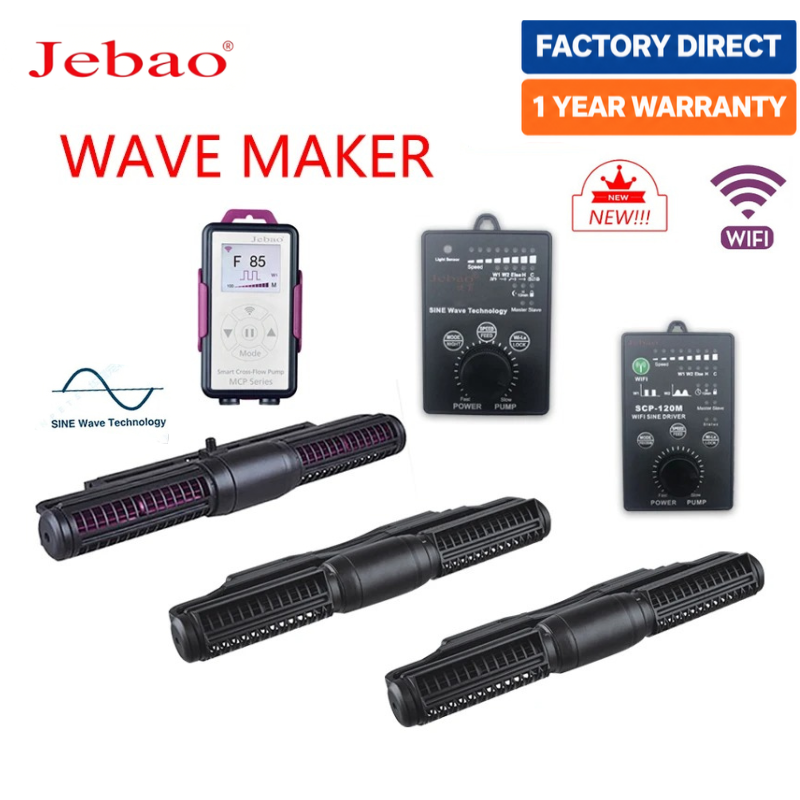 Marine Aquarium Wave Maker - Jebao Jecod New SCP-70/90/120/150/180 Wavemaker New