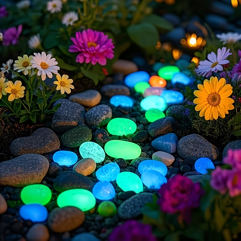 300PCS Luminous Pebble Set,0.9 - Aquarium Marine Plants recension och pris