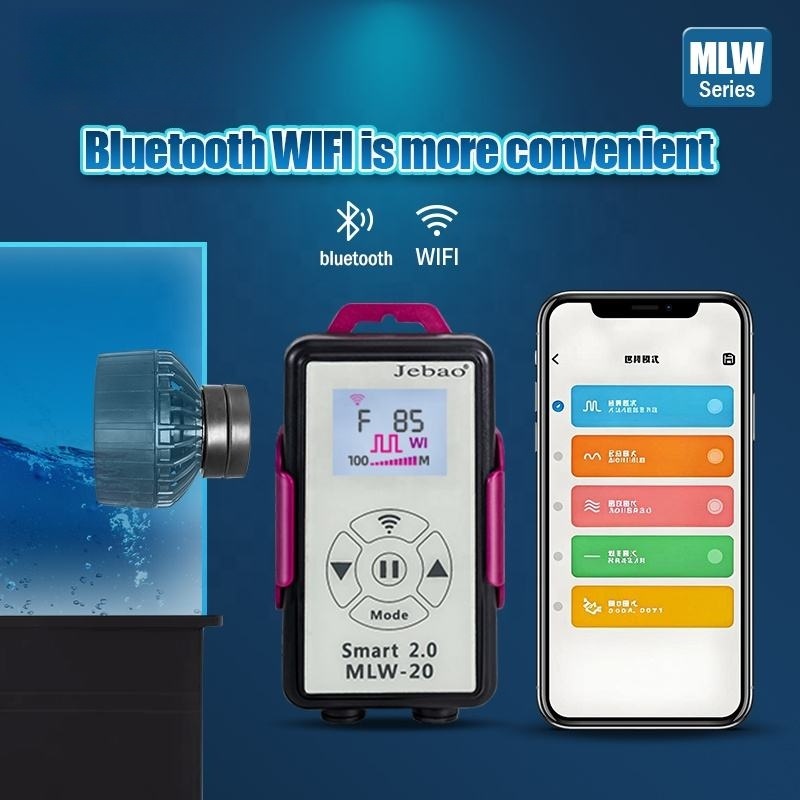 Jebao MLW Series DC Magnetic W - Marine Aquarium Wave Maker recension och pris