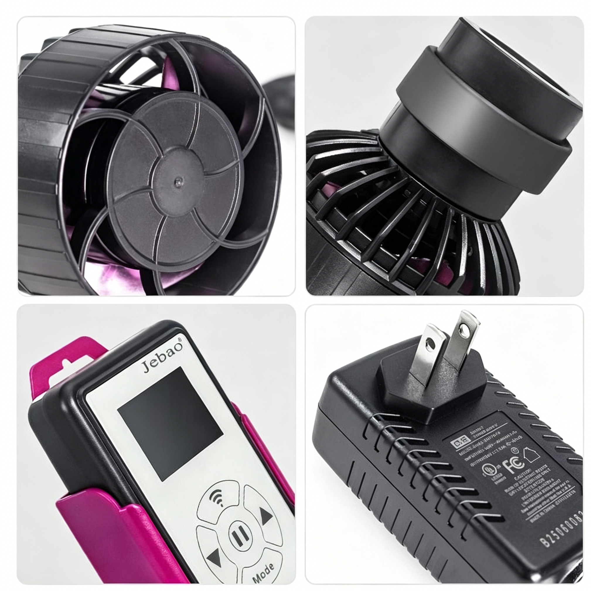 Jebao MLW Series DC Magnetic W - Marine Aquarium Wave Maker recension och pris