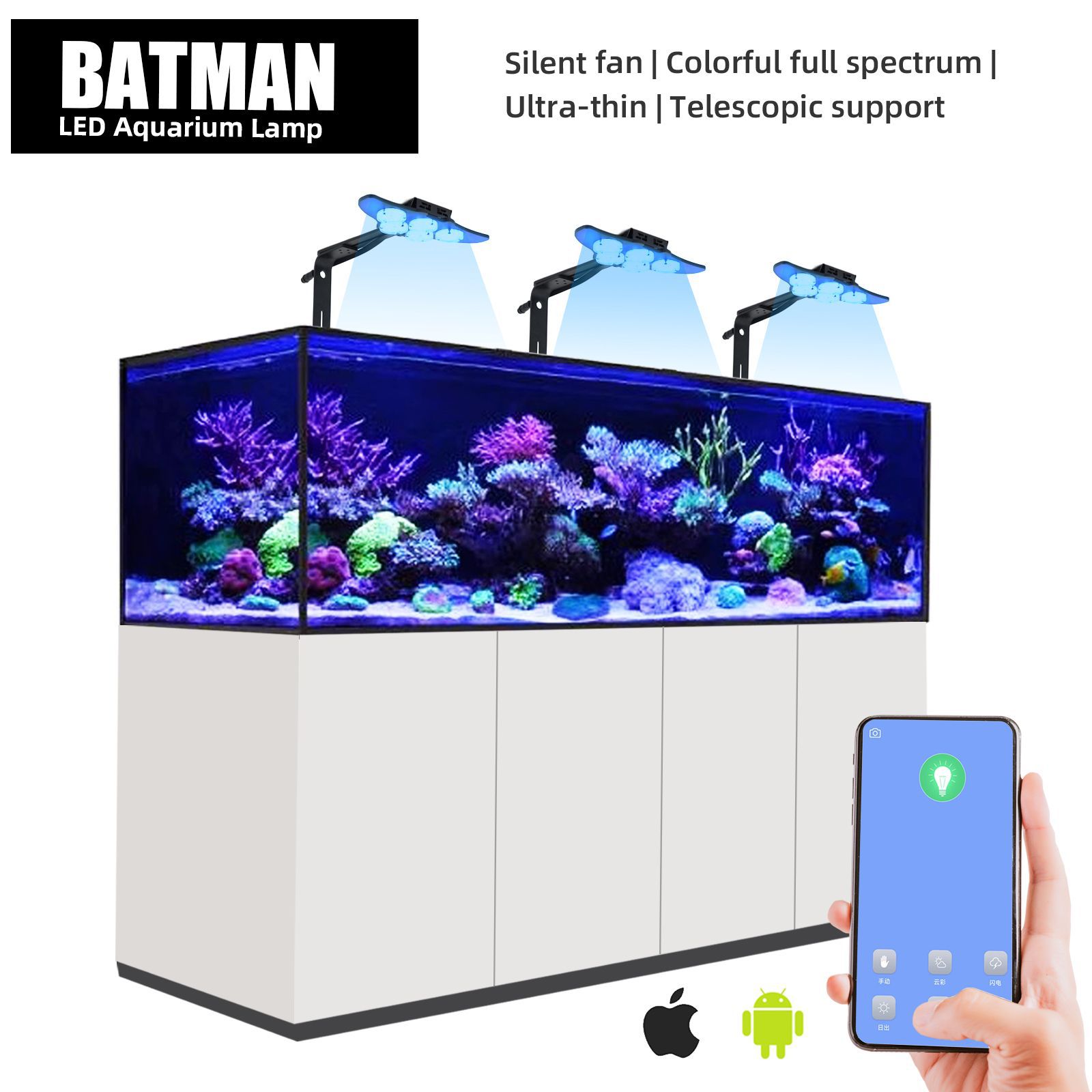 LED Marine Aquarium Coral Aqua - Aquarium Marine recension och pris