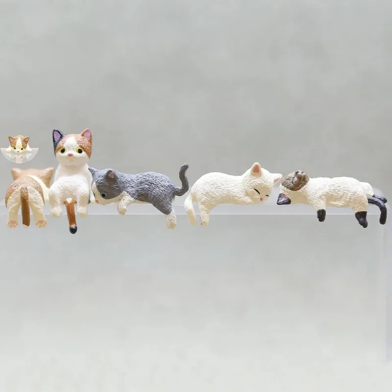 Cute Cartoon Cat Decor PVC Hom - Marine Aquarium Water recension och pris