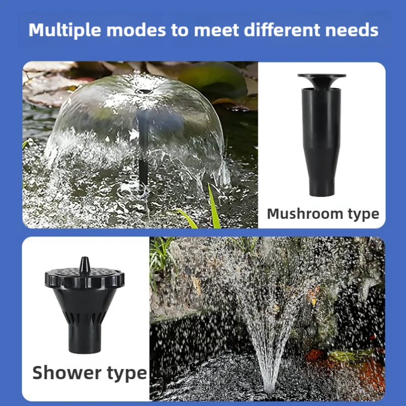 110V 220V Fish pond fountain p - Marine Aquarium Water recension och pris