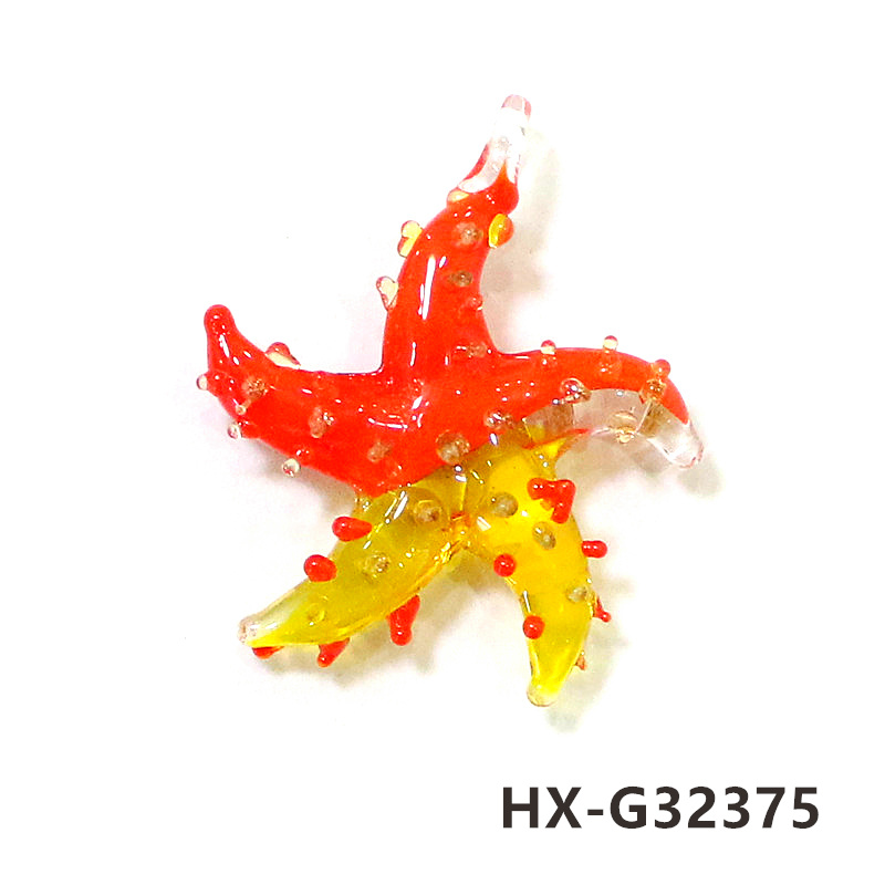 Mini Glass Starfish Pendant Co - Aquarium Marine recension och pris