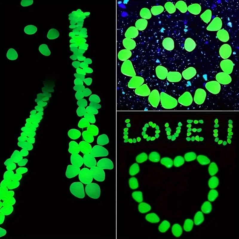 Glowing pebbles100-500pcsLumin - Aquarium Marine Plants recension och pris