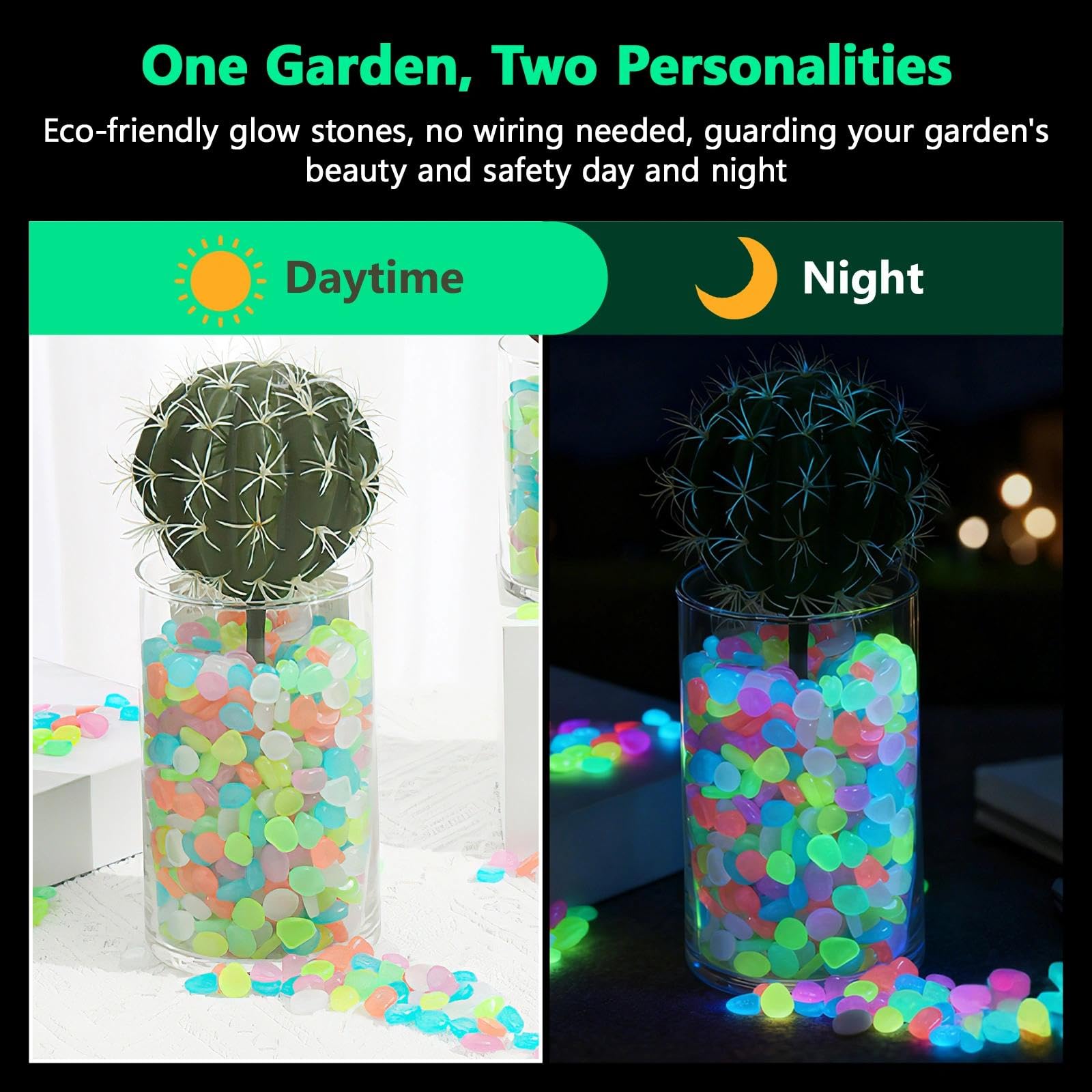 Potted Plants Glow In The Dark - Aquarium Marine Plants recension och pris
