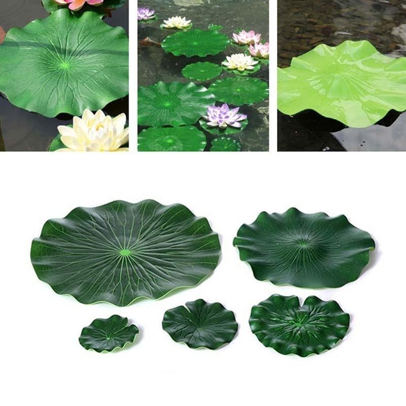 2026 Artificial Water Lily Lot - Aquarium Marine Plants recension och pris