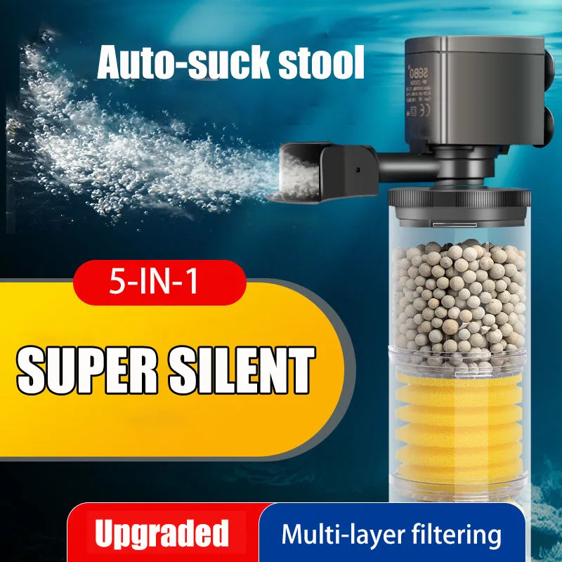 220V 50Hz Silent Filter for Aq - Marine Aquarium Wave Maker recension och pris