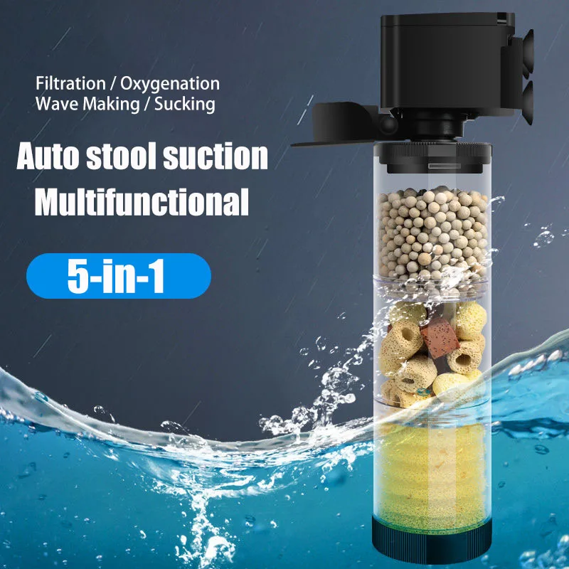 220V 50Hz Silent Filter for Aq - Marine Aquarium Wave Maker recension och pris