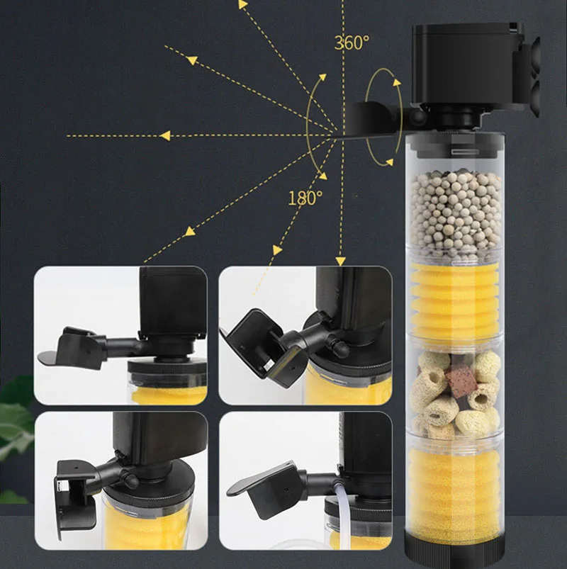 220V 50Hz Silent Filter for Aq - Marine Aquarium Wave Maker recension och pris
