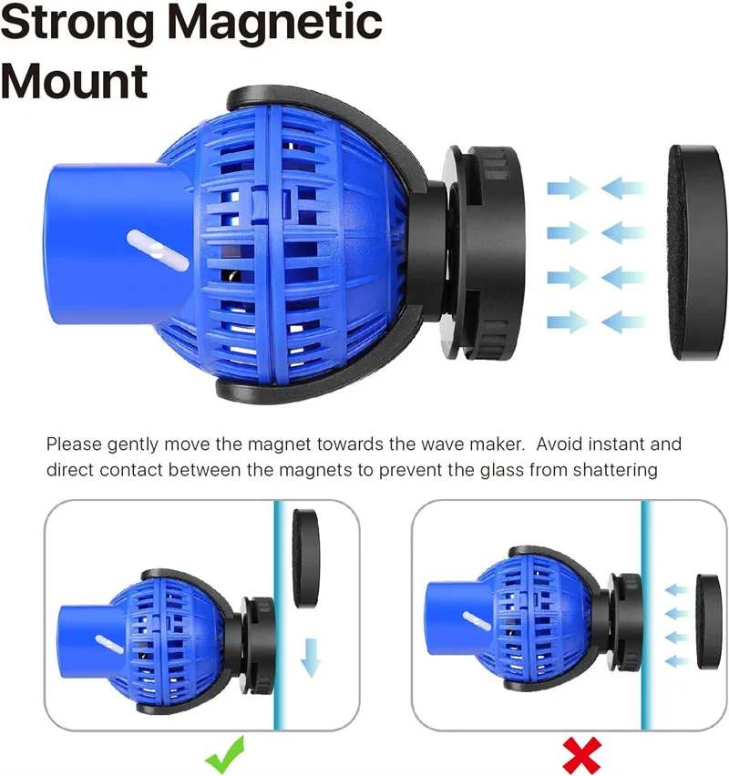 220V 6-26W Aquarium Wave Maker - Marine Aquarium Wave Maker recension och pris