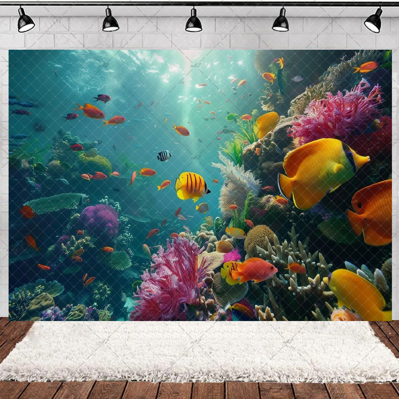 Underwater World Party Decorat - Aquarium Marine recension och pris