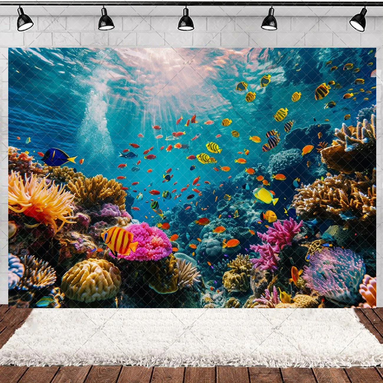 Underwater World Party Decorat - Aquarium Marine recension och pris