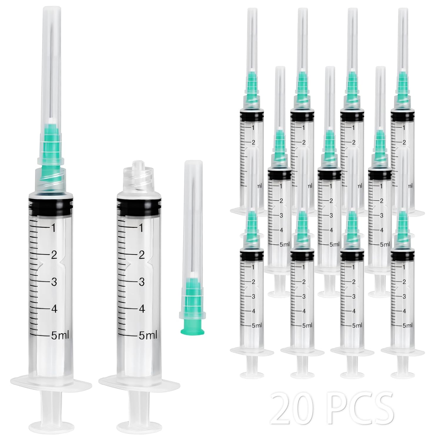 50 Pieces of 5ml Luer-Lock Syr - Aquarium Marine Plants recension och pris