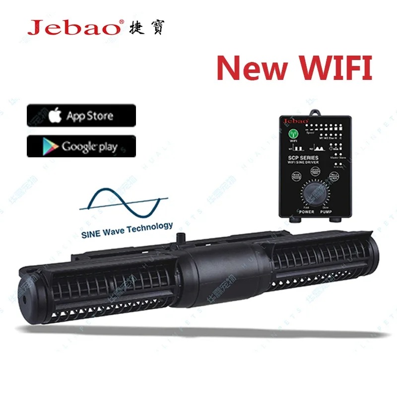 Jebao Jecod New SCP-70/90/120/ - Marine Aquarium Wave Maker recension och pris
