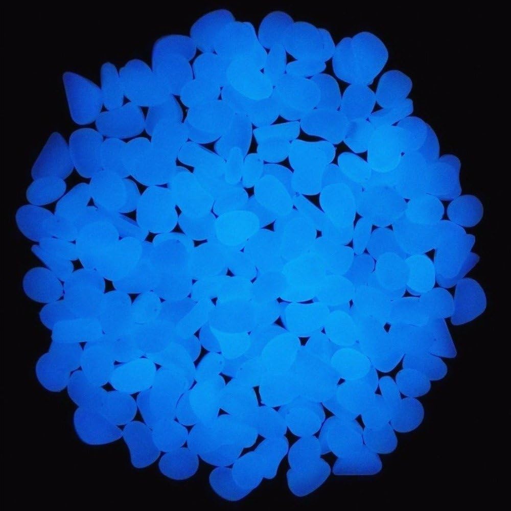 Fish Tank Rocks Glow Blue Pebb - Aquarium Marine Plants recension och pris