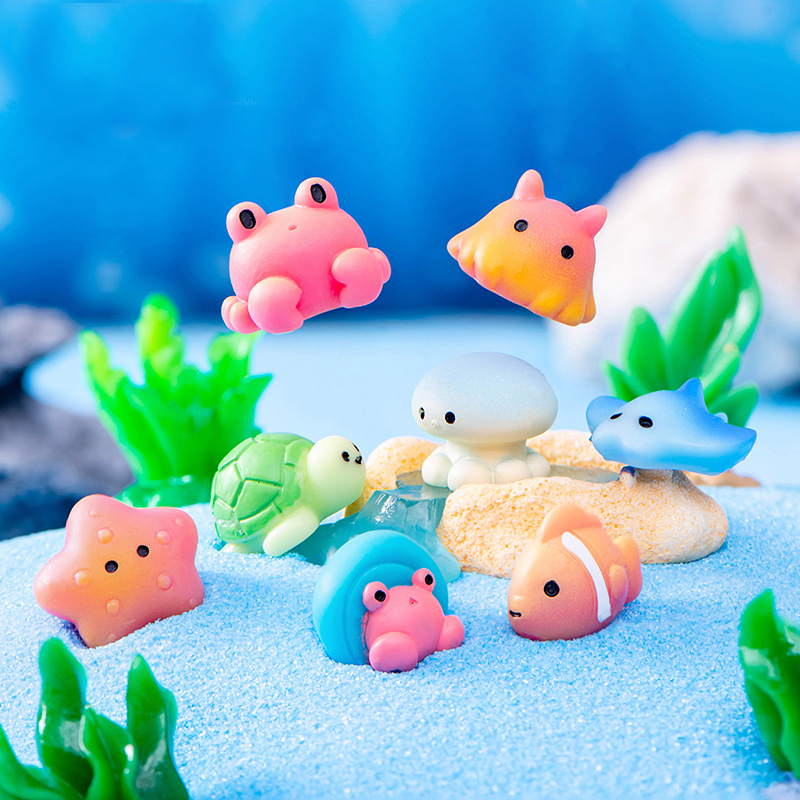 Marine Animals Figurine Dolphi - Aquarium Marine recension och pris