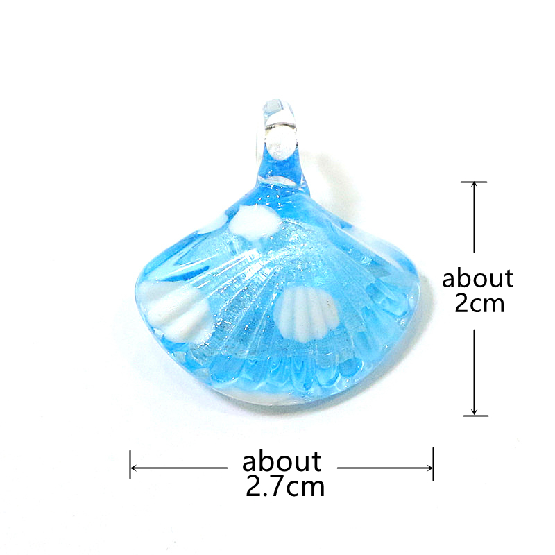 Colorful Mini Sea Shell Charm  - Aquarium Marine recension och pris