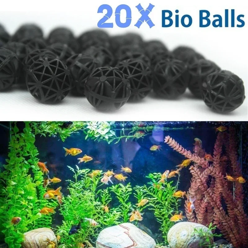 20Pcs 16mm Aquarium Filter Bio - Aquarium Marine recension och pris